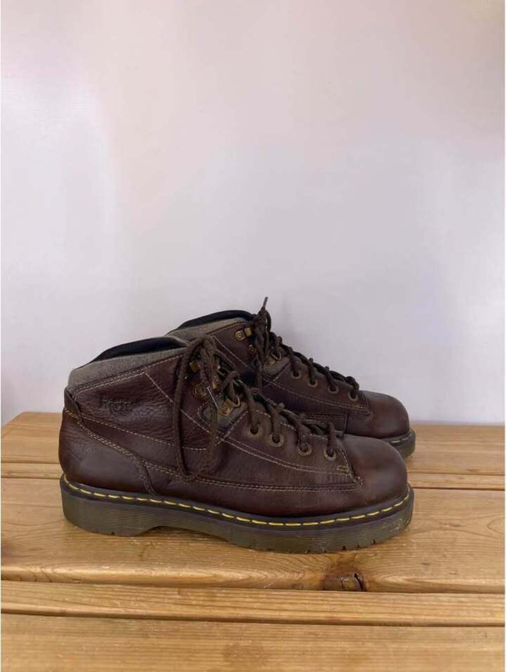 Dr. Martens 11328 Brown Leather Boots